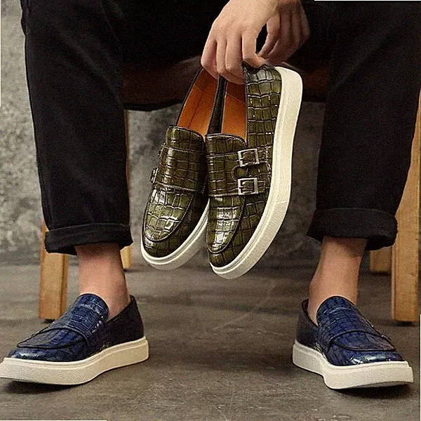 Oxford Polnische Brogue Halbschuhe Herrenschuhe glänzend Kunstleder 29230