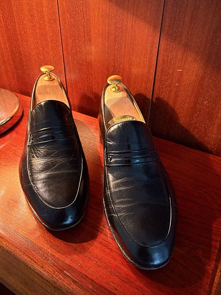 Paco Milán Leder Loafer Herren Gr. 43
