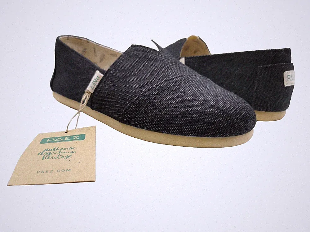 Paez Espadrilles Kombi Black / Unisex / Herren / Damen / Kinder / Ballerina
