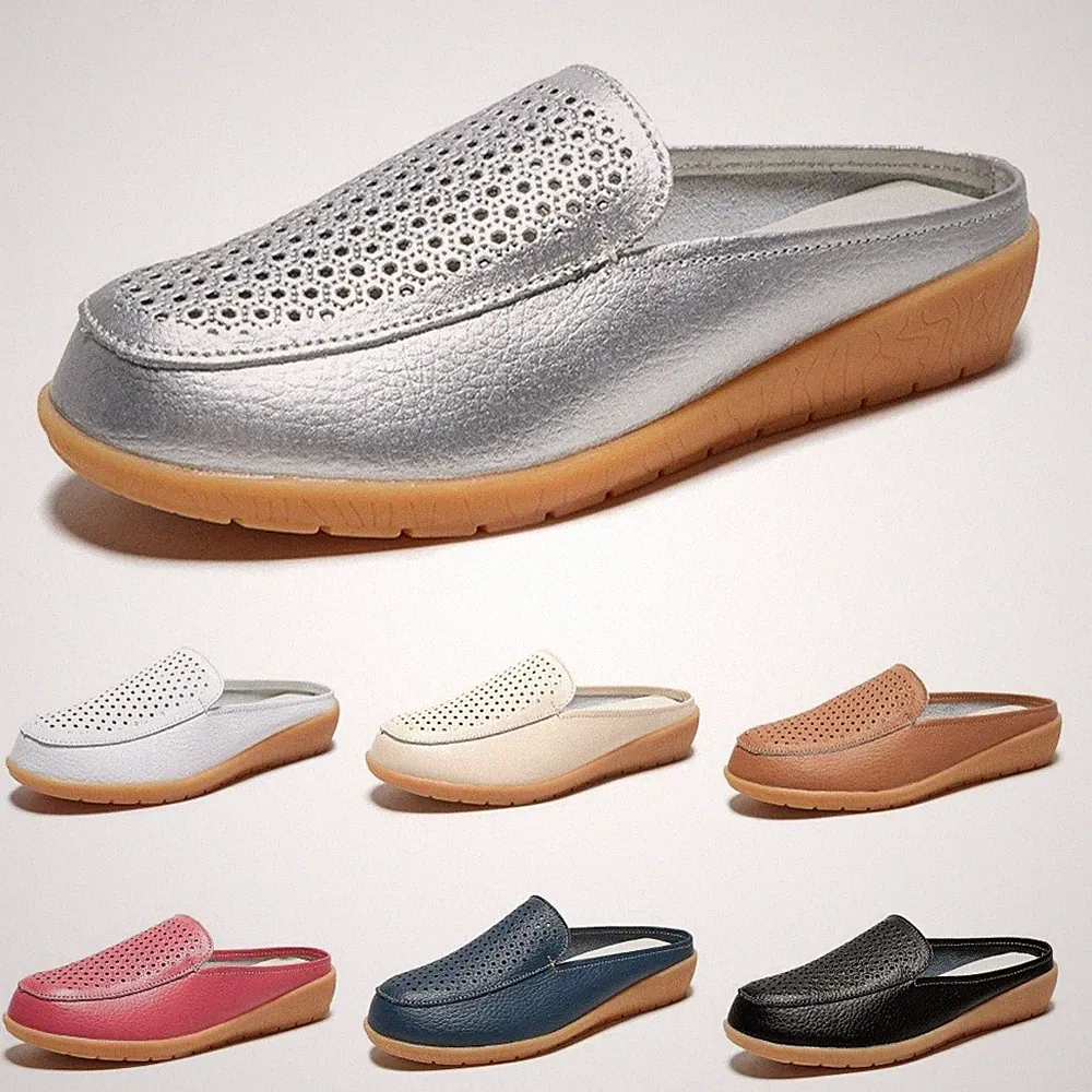 Pantoletten Damen Bequem Loafer Hausschuhe Minimalistische Casual Gartenschuhe