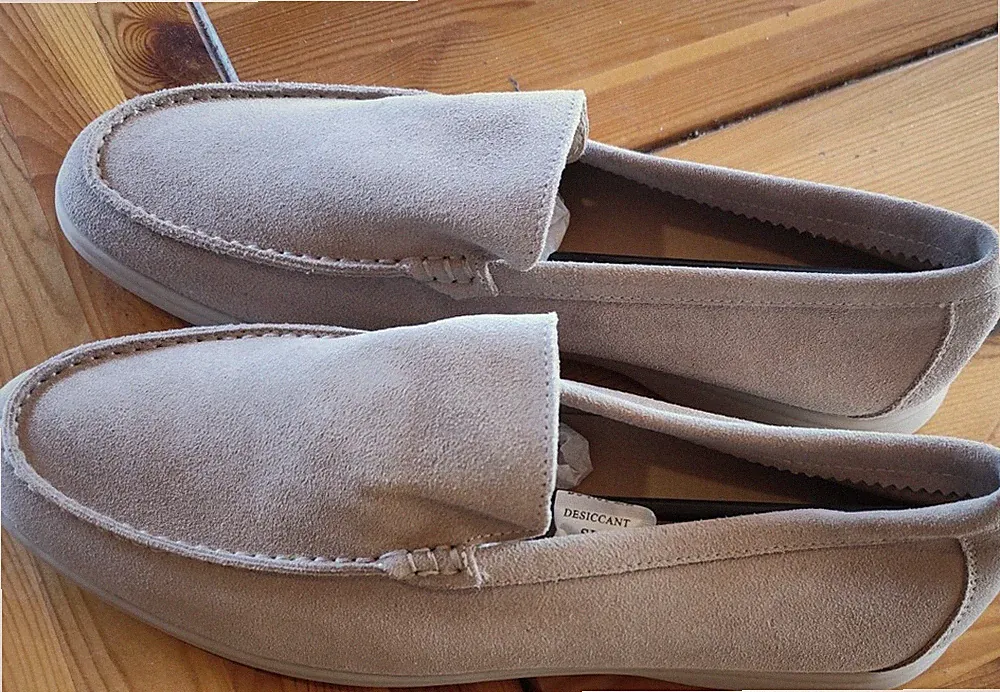 loafer herren wildleder beige