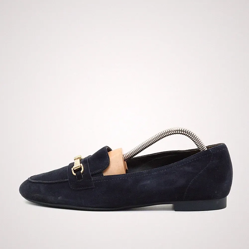 paul green Damen loafer EU 38 dunkelblau loafers klassisch
