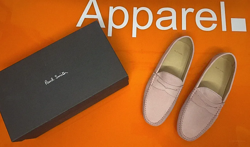 Paul Smith Tibbs Halbschuhe, rosa Rindsleder, Größe EU 40 / UK 6,5, UVP 270£, NEU, br