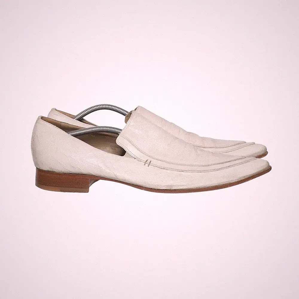 Paulmay, Loafers, Größe: 45, Leder, Weiß, Herren #M2D