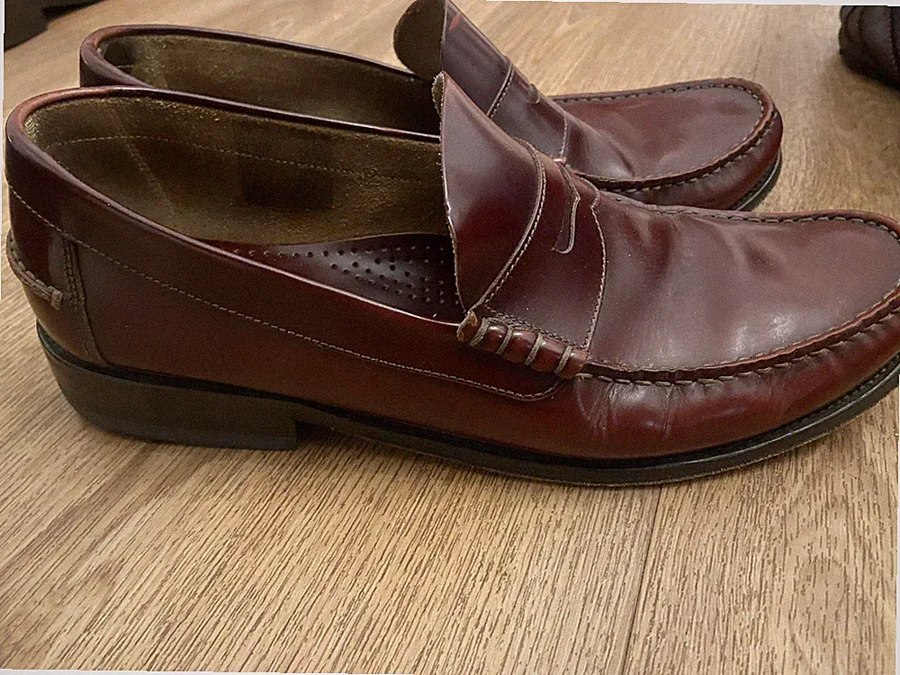 Penny Loafer Loafer Loake Burgundy UK 9 Wunderschön