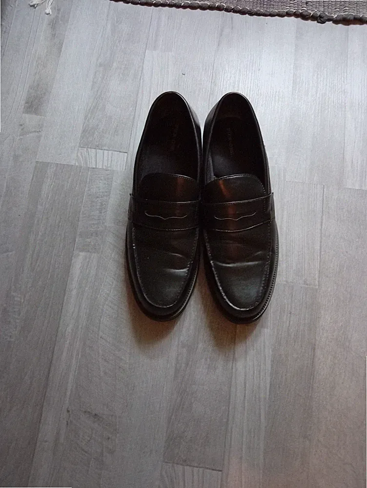 Penny Loafers Schwarz Gr. 44 Von Zalando Neuwertiger Zustand 1 X Getragen