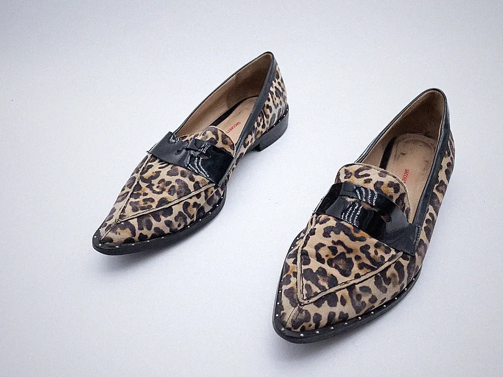 Perlato sacchetto Damen Sommerschuhe Loafer Leder Gr. 39,5 EU Art. 38523-100