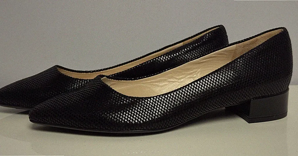 Peter Kaiser Pumps Schuhe Gr 6 / 39 Leder Ballerinas Loafer 9712