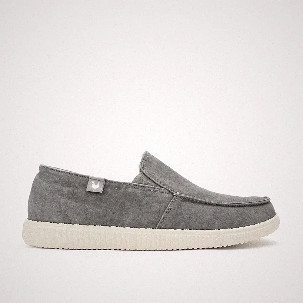 Pitas WP150-SLIP ON-WASHED-36 Herren Halbschuh gris PE25