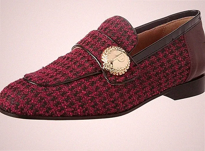 Pollini elegante flache Schuhe Damen Textil & Leder Gr. 37 UVP 349£