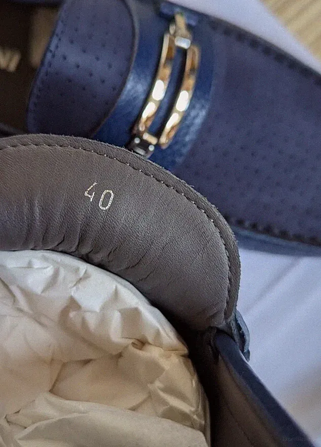 POLLINI Halbschuhe/Mokassins Herren Fahrschuhe - Made in Italy, Kalbsleder