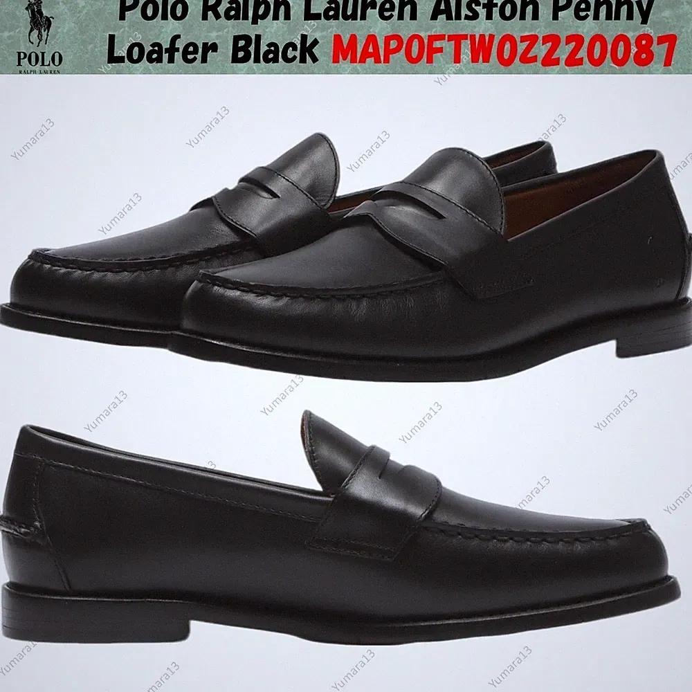 Polo Ralph Lauren Alston Penny Loafer Schwarz MAPOFTW0Z220087 Herren Gr.
