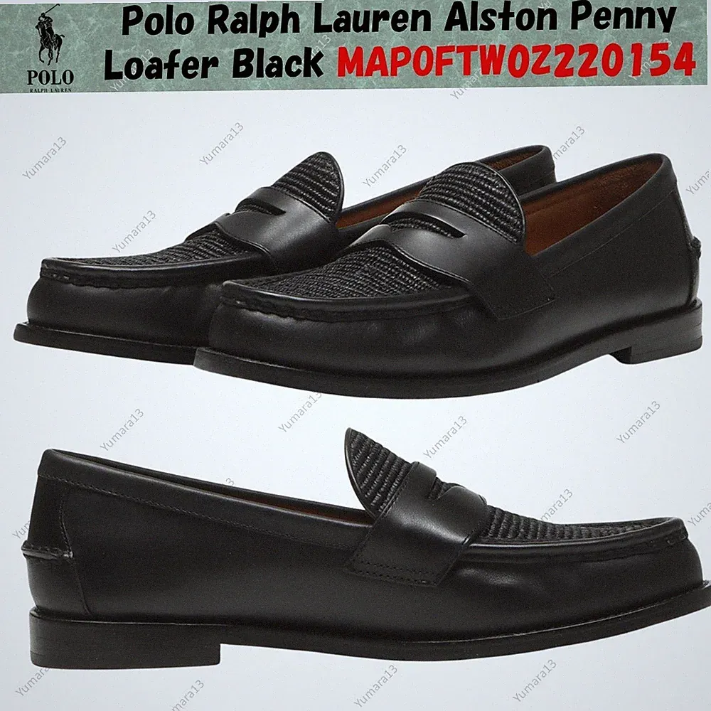 Polo Ralph Lauren Alston Penny Loafer Schwarz MAPOFTW0Z220154 Herren Gr.