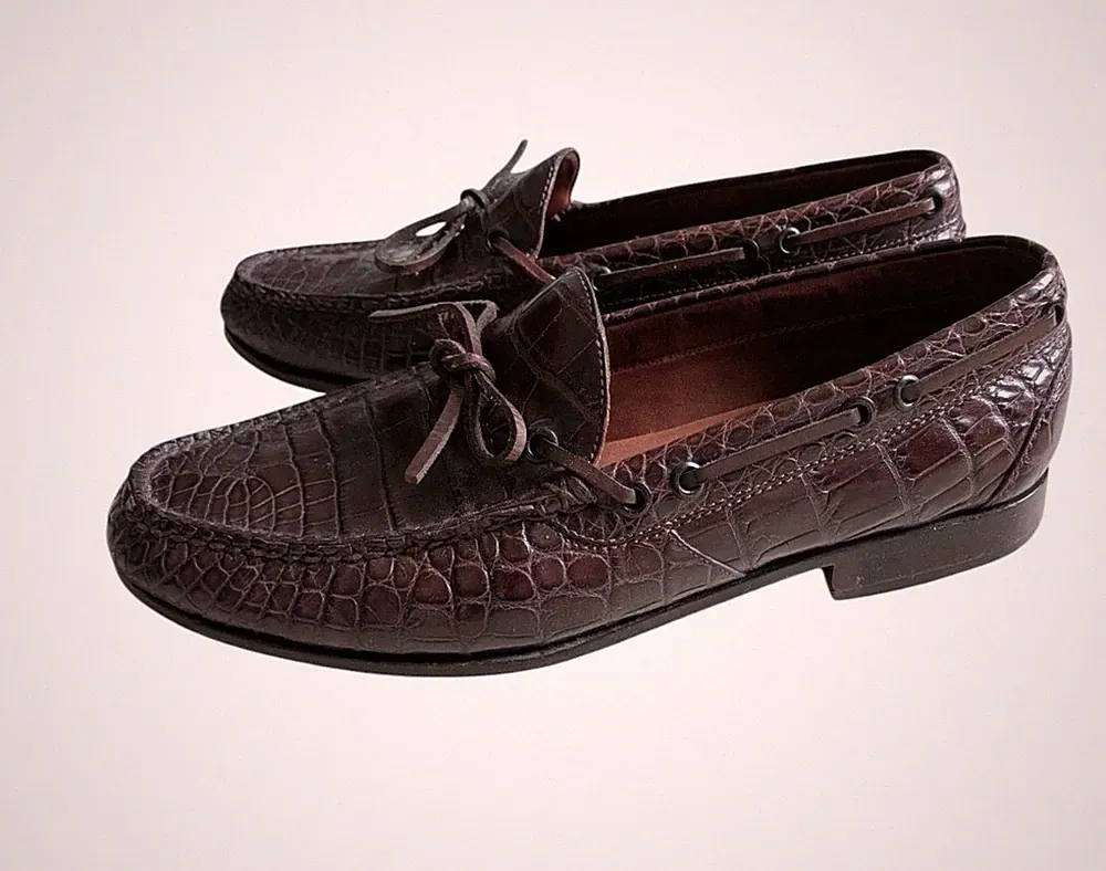 Polo Ralph Lauren Herren Krokodil Halbschuhe Gr. UK7
