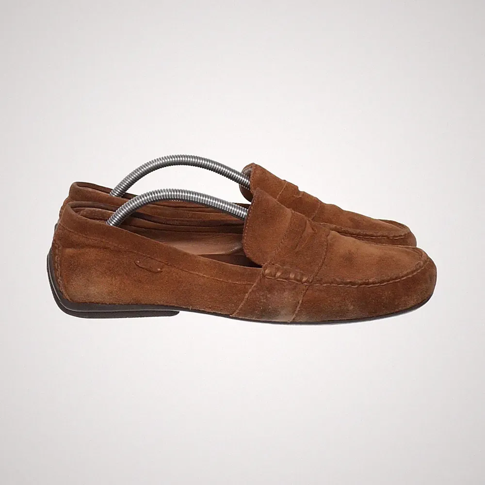 Polo Ralph Lauren, Loafers, Größe: 44, model: reynold, Leder, Braun, Herren #OPE