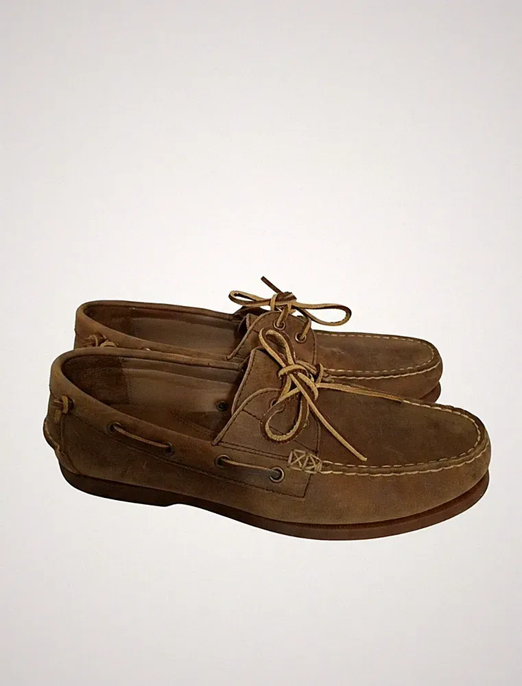 Polo Ralph Lauren Merton Herren Schue Loafer Gr.43 Neu mit Etikett Braun