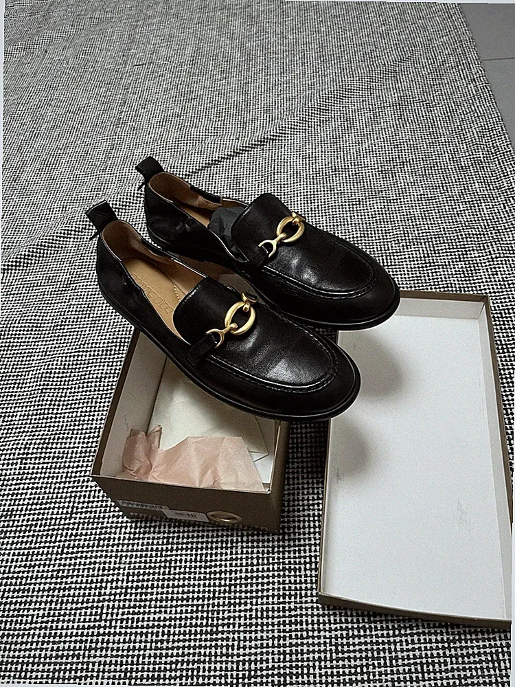 Pomme D'Or Mia GLOVE NERO Damen Loafer Slip-On Leder schwarz EU 40,5