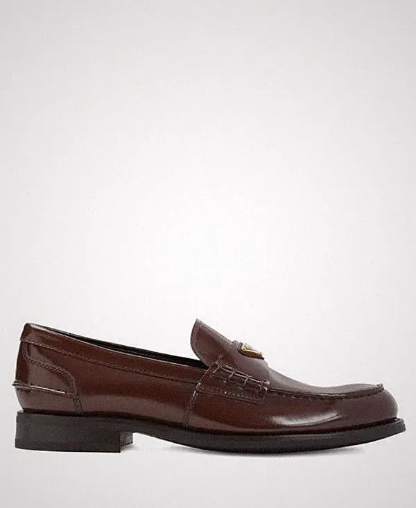 Prada Halbschuhe aus gebürstetem Leder 2DB223 F X000 055 F0NBL 151072359 [U]