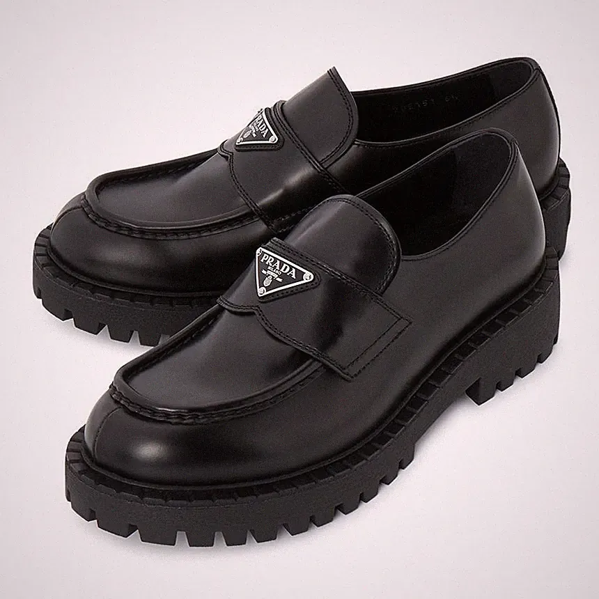 Prada Herren Halbschuhe 2DE151 B4L F0002 141937373 [U]