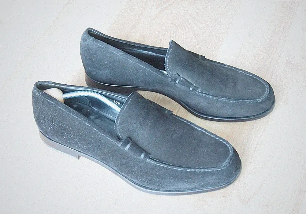 loafer herren schwarz matt