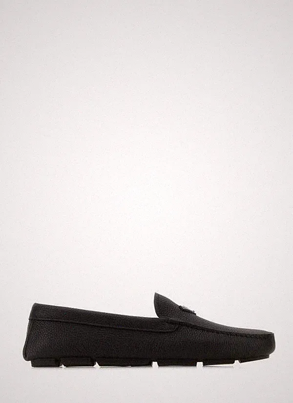 Prada Leder Saffiano Driving Schuhe 152203008 [U]