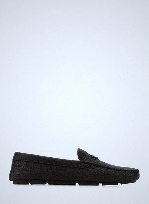 Prada Leder Saffiano Driving Schuhe 152203008 [U]