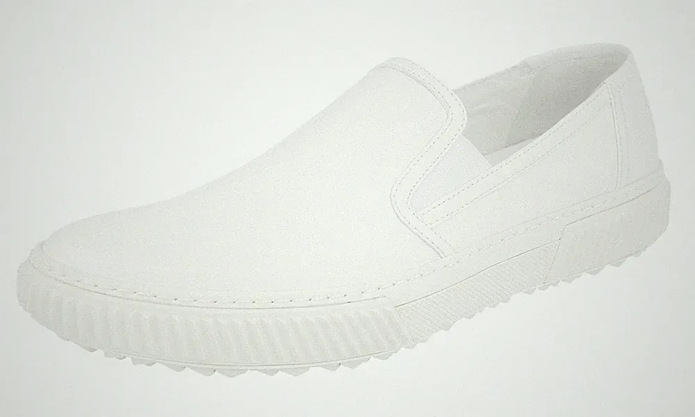 PRADA Leder Stratus Slip-on Sneaker Loafer 4D3168 - Weiss - NEU - 6,5 40,5