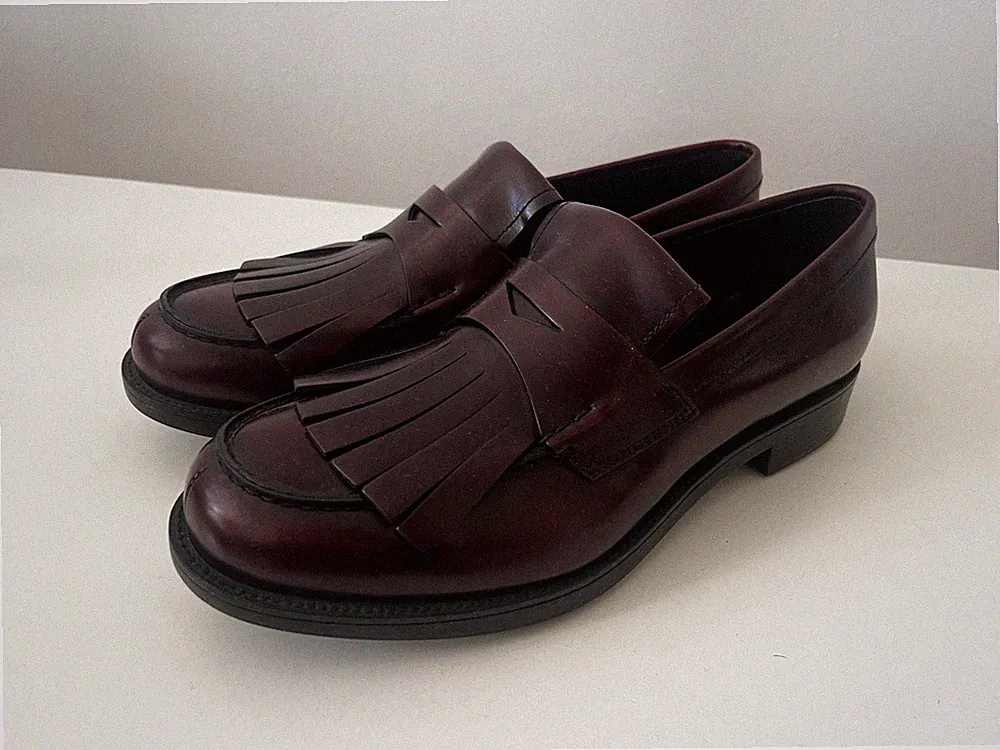Prada Loafer burgundy Gr. 42
