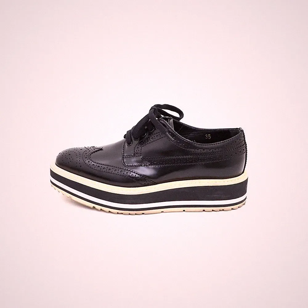 Prada Plattform Clipper Loafer 55318985 154386933