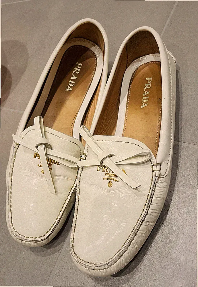 Elfenbein Loafer