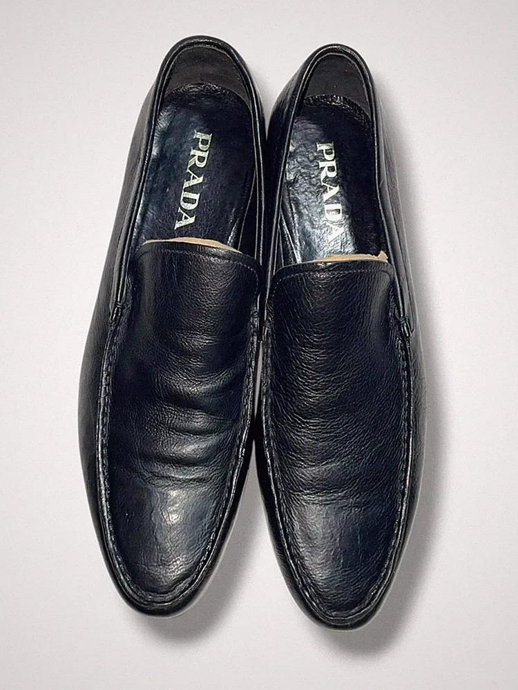 Prada Vintage Halbschuhe Leder Made In Italy PRADA VINTAGE