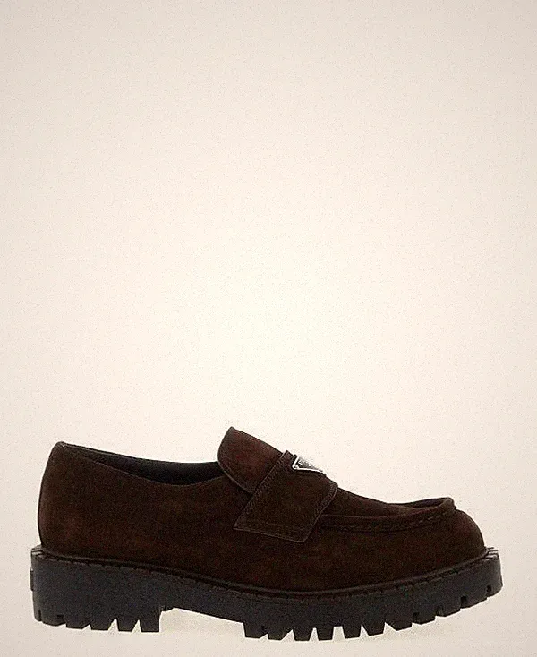 Prada Wildleder Loafer 2DE151 F G001 103 F0003 151072736