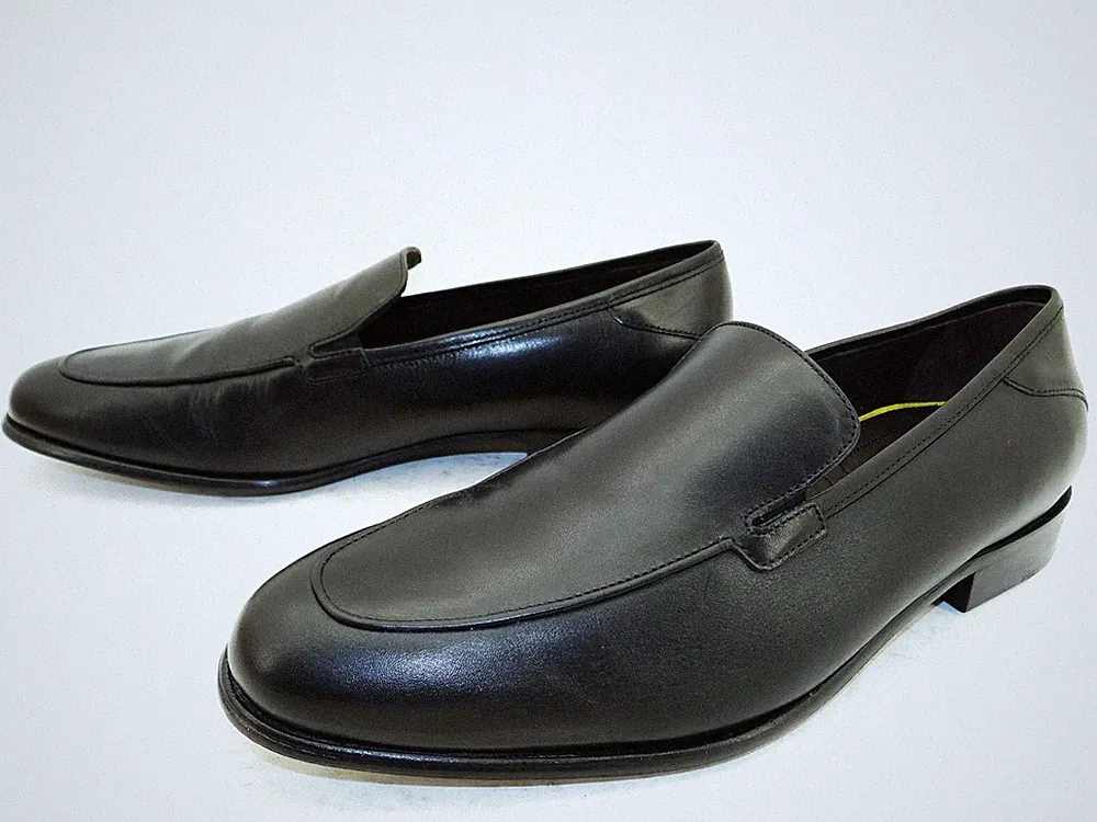 Prime Shoes Schuhe Business Mokassins Slipper Loafer Herren Schuhe Leder Gr.44,5