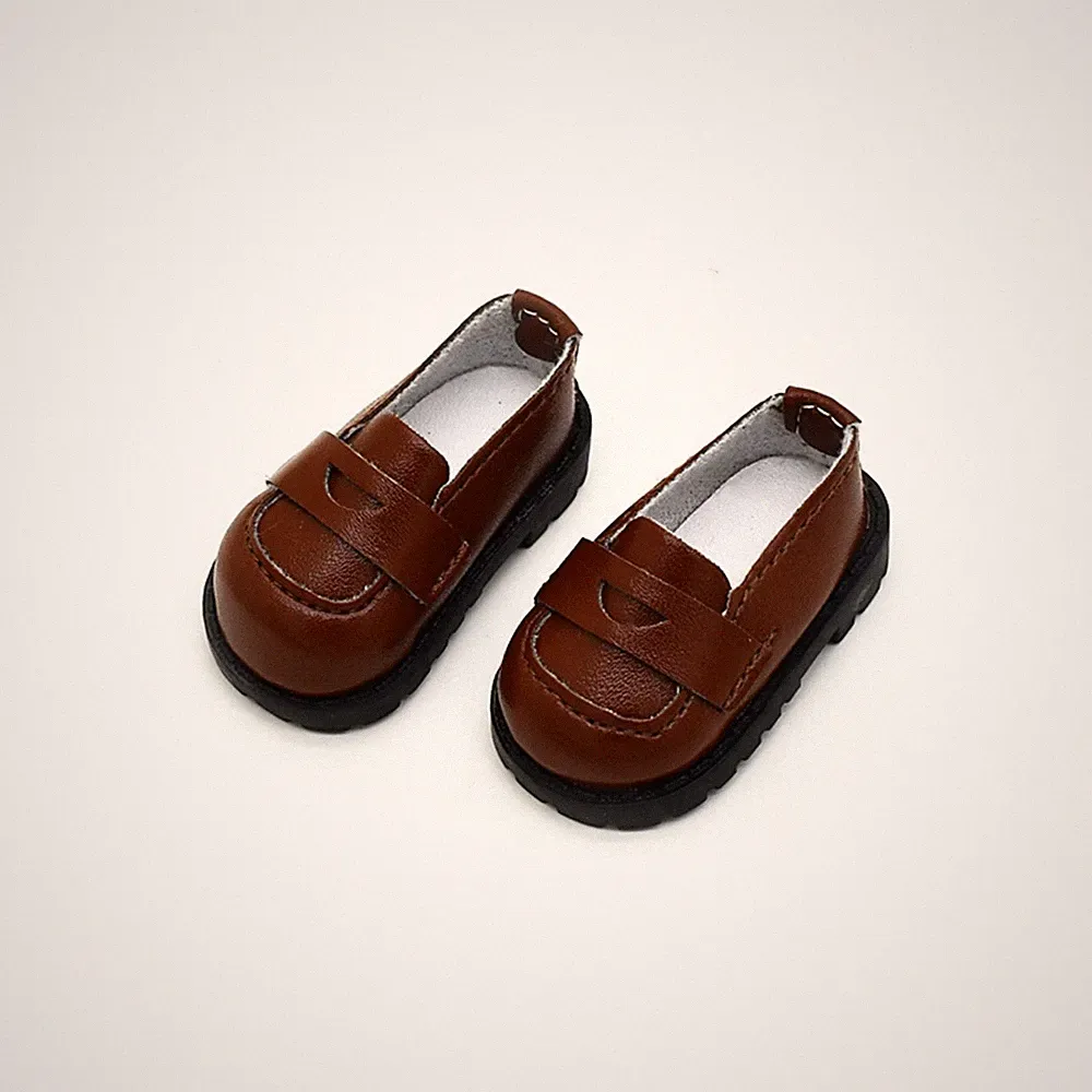 Puppen-Loafer realistisches Design Miniatur-Loafer leicht zu reinigen