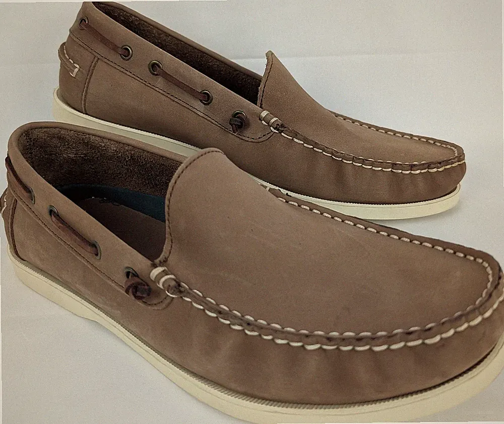 R.M. Williams Halbschuhe Herren UK 9 Braun Mokassins Bootsschuhe Leder Wildleder