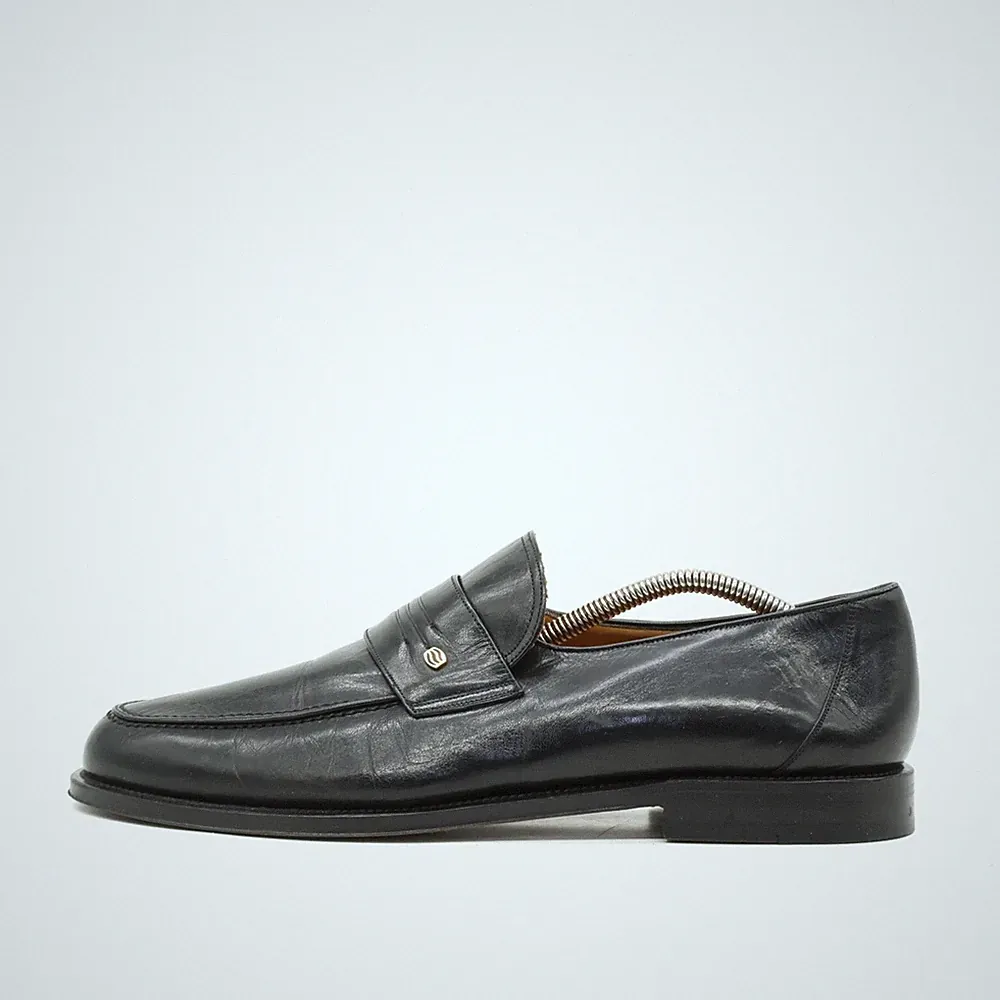 Ralph Harrison Herren Slipper EU 43 Classic Collection Penny Schwarz