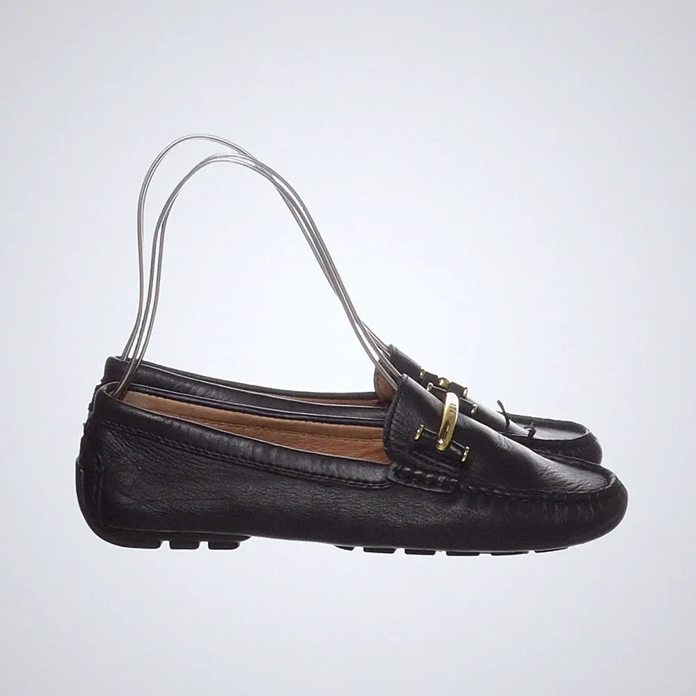 Ralph Lauren, Loafers, Größe: 38, Schwarz, Damen #hvS