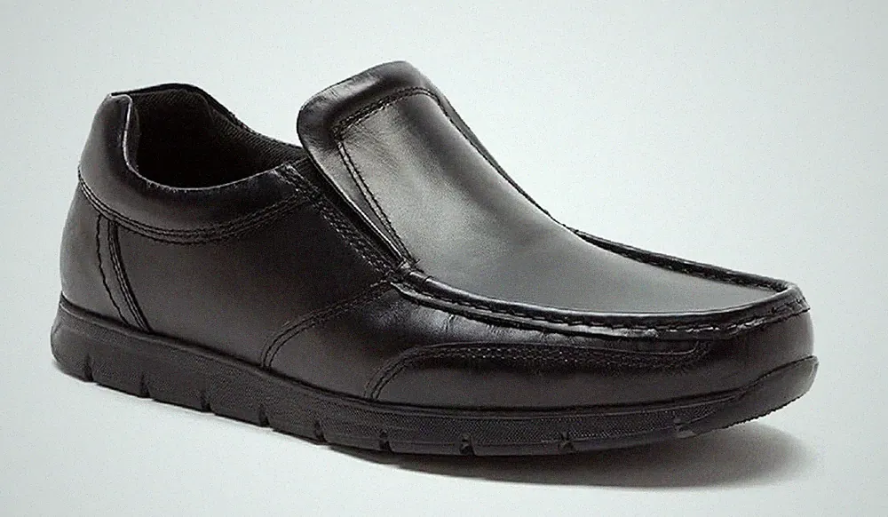 Red Tape Dalton Herren Leder Bequem Arbeit Büro Smart Freizeit Halbschuh Schuhe