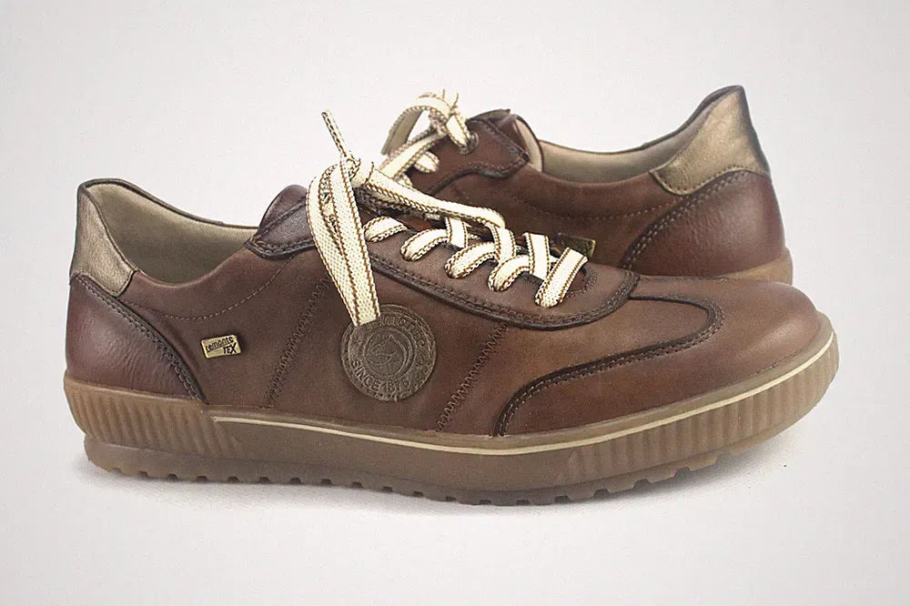 Remonte Gr.43 Damen Komfort Halbschuhe Slipper Sneaker Loafers Braun TOP M 321