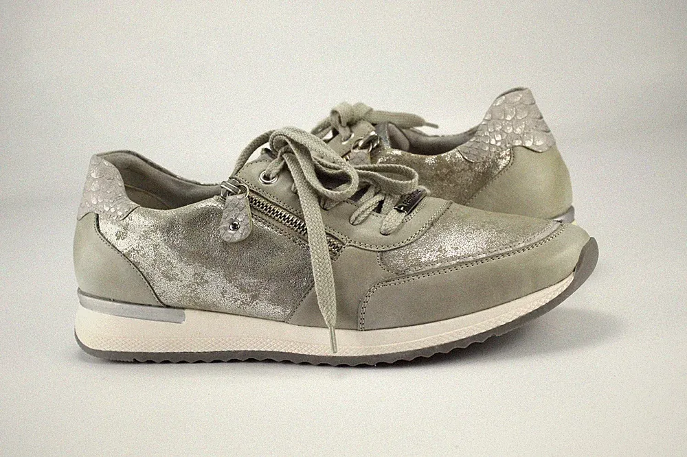 Remonte Soft Gr.43 Damen Halbschuhe Slipper Sneaker Loafers Leder WIE NEU T 773