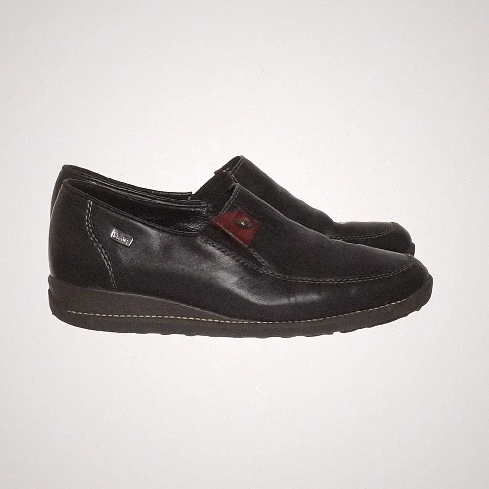 Rieker Antistress, Loafers, Größe: 37, model: antistress, Leder, Schwarz #JWI
