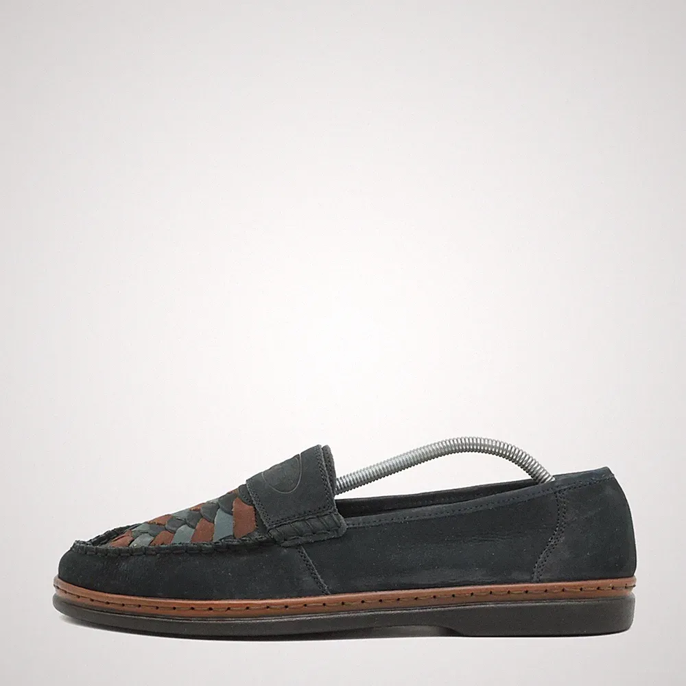 3 cm Leder-Loafer