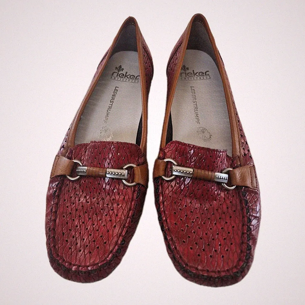 Frühling Leder-Loafer