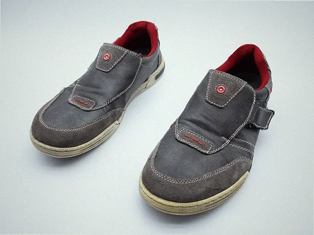 rieker Herren Slipper Halbschuh Freizeitschuh Loafer grau Gr 44 EU Art 35335-80