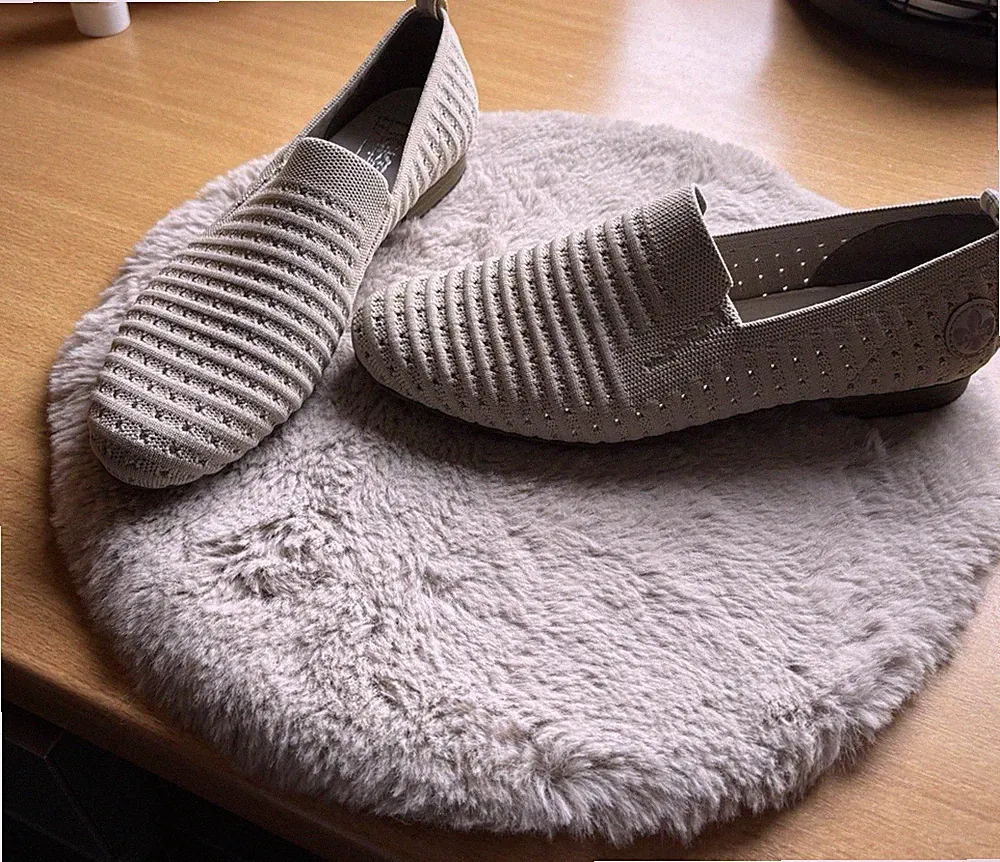 Rieker Slipper Loafer Gr. 41 Farbe: Kitt Schlamm Grau-Beige
