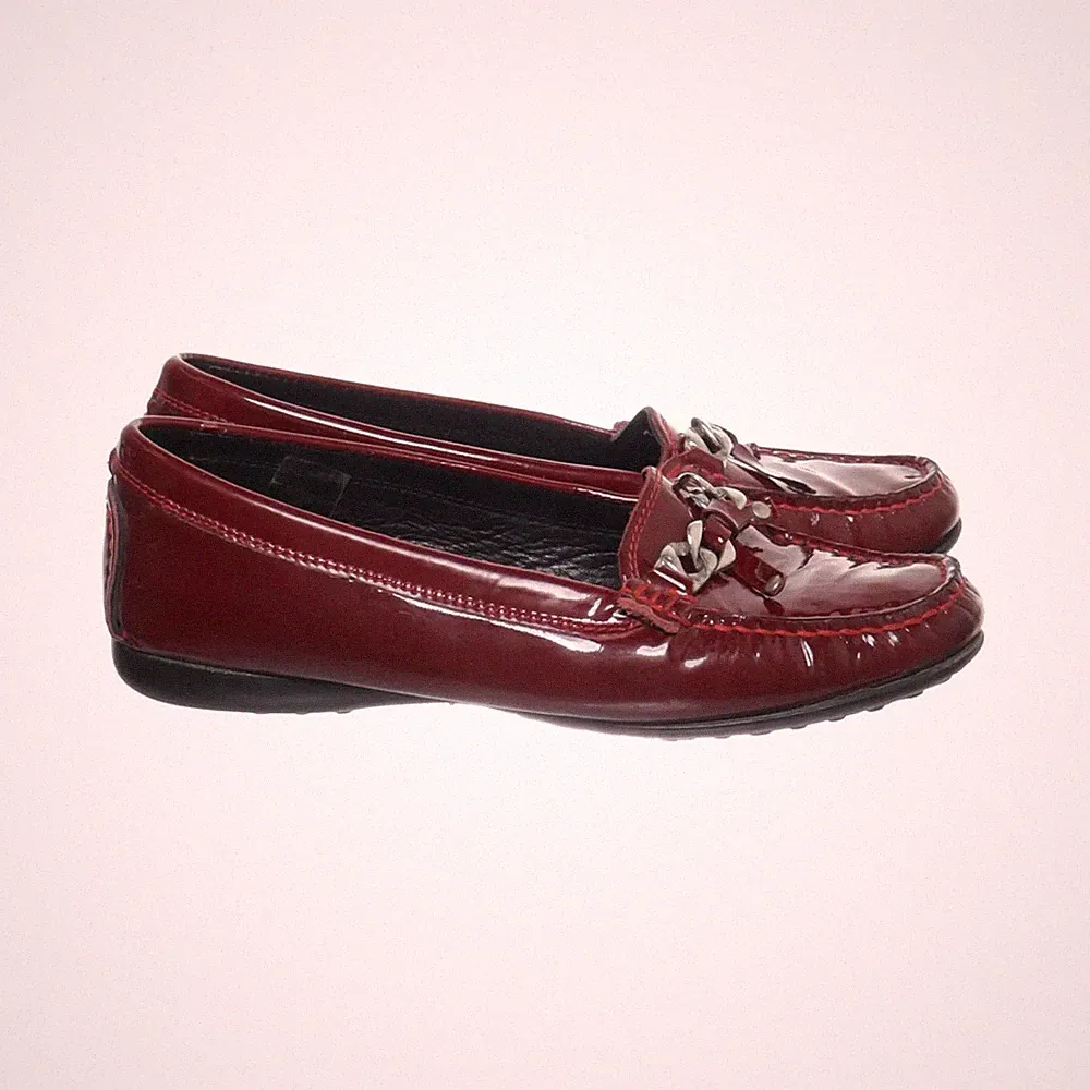 Rizzo, Loafers, Größe: 36 1/2, Rot, Damen #ECz