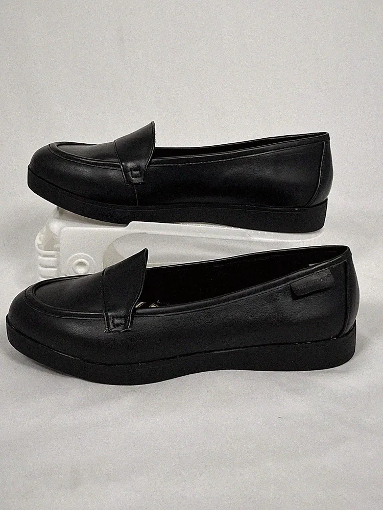 RocketDog Damen Halbschuhe Schuhe UK 6 schwarz Kunstleder ungetragen Slipper C3220515