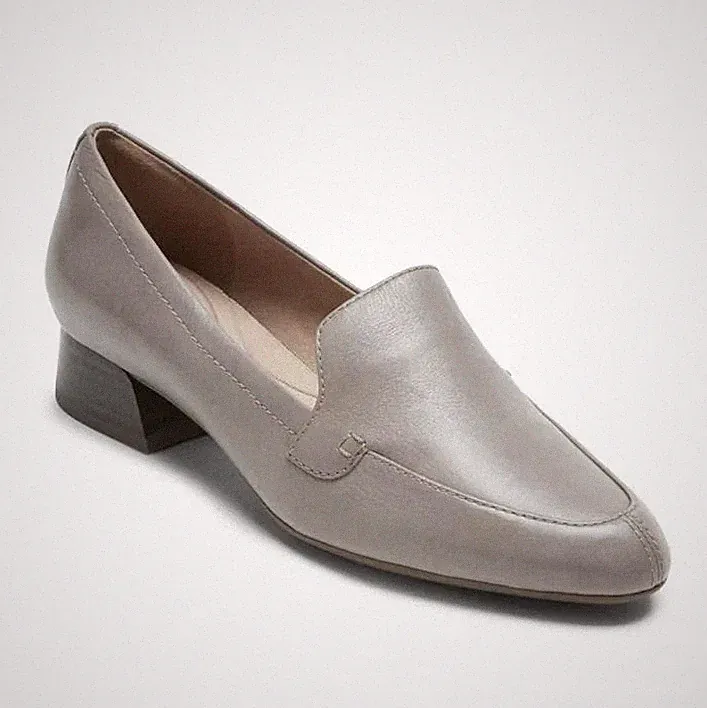 Rockport TM Maricel Loafer Schuhe gepolsterte Sohle taubengrau Größe UK 5 EU 38 NEU