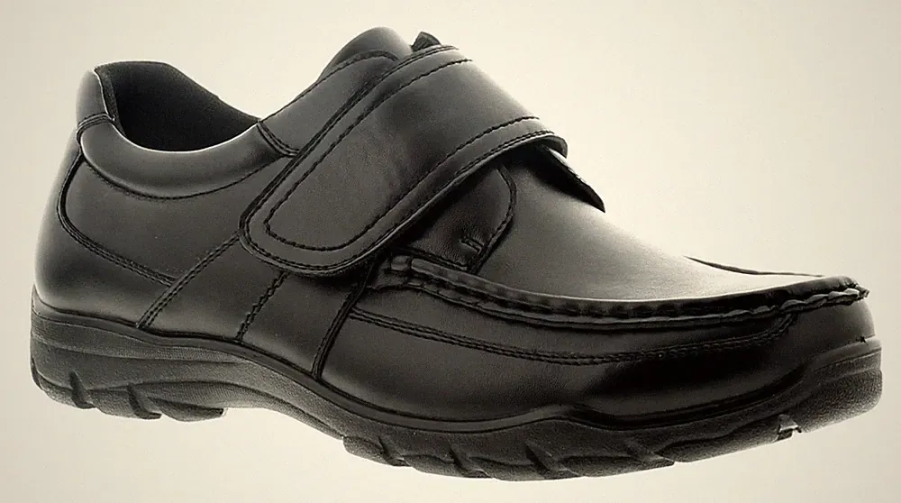 Rockstorm Herren Smart Schuhe Rocket V Touch Verschluss schwarz UK Größe