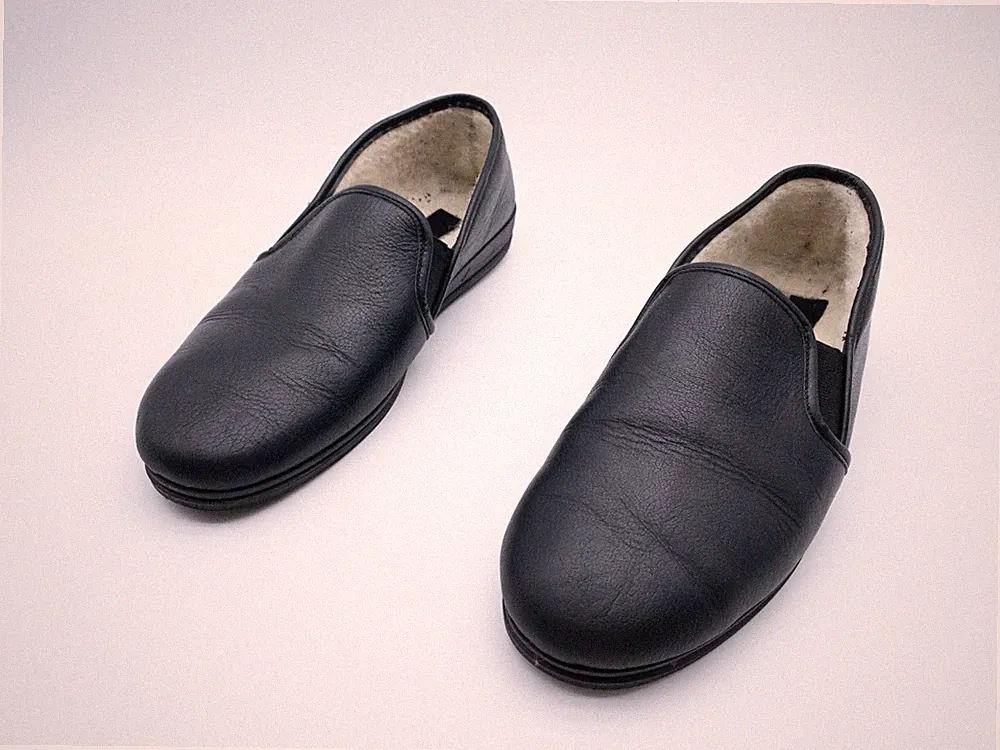 ROHDE Herren Slipper Halbschuh Freizeitschuh Loafer schwarz Gr44 EU Art 26144-98